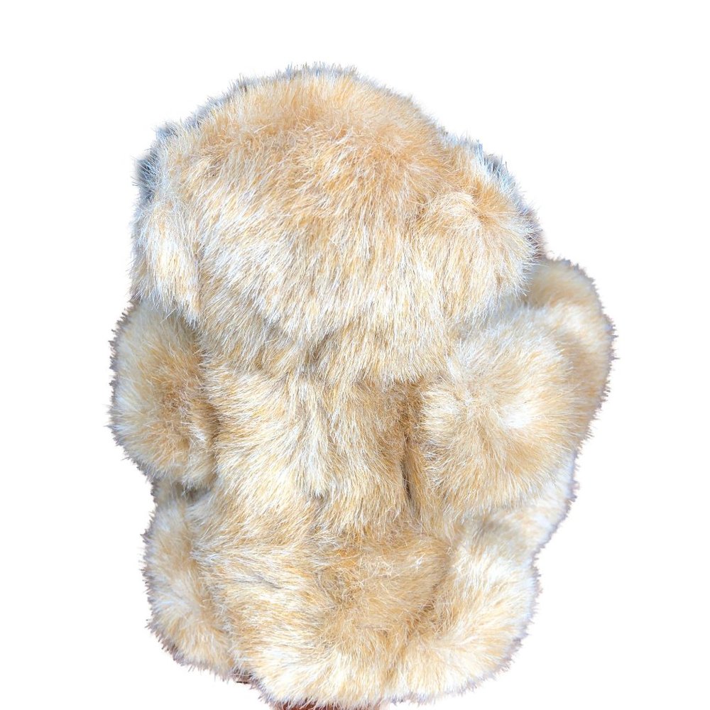 Unbranded Tan Teddy Bear Jointed Pot Belly No Tush Tag 7" Sitting - Picture 3 of 7